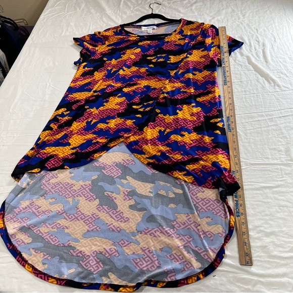 A Vintage Eye Candy Women Dress High Low Mid Center Wrap Around 3xl - Picture 7 of 7